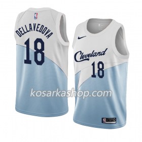 Dres Cleveland Cavaliers Matthew Dellavedova 18 Nike 2018-19 Plava Bijela Swingman
